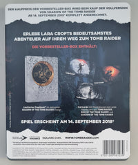 Shadow of the Tomb Raider -Spiel +  Vorbesteller Box - Steelbook / Sony PS4