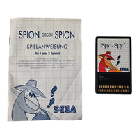Spy vs Spy - The Sega Card - Sega Master System