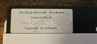Hollywood Poker -  Commodore 64/128 - Diskette