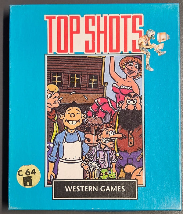 Western Games - Top Shots - Commodore 64/128