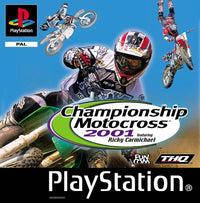 Championship Motocross 2001 - Playstation - PS1 - PSX