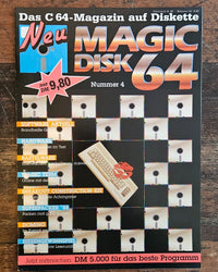 Magic Disk 64 - #4/88 - Mit Diskette - Commodore 64