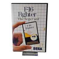 F-16 Fighter  - Sega Master System - Sega Card