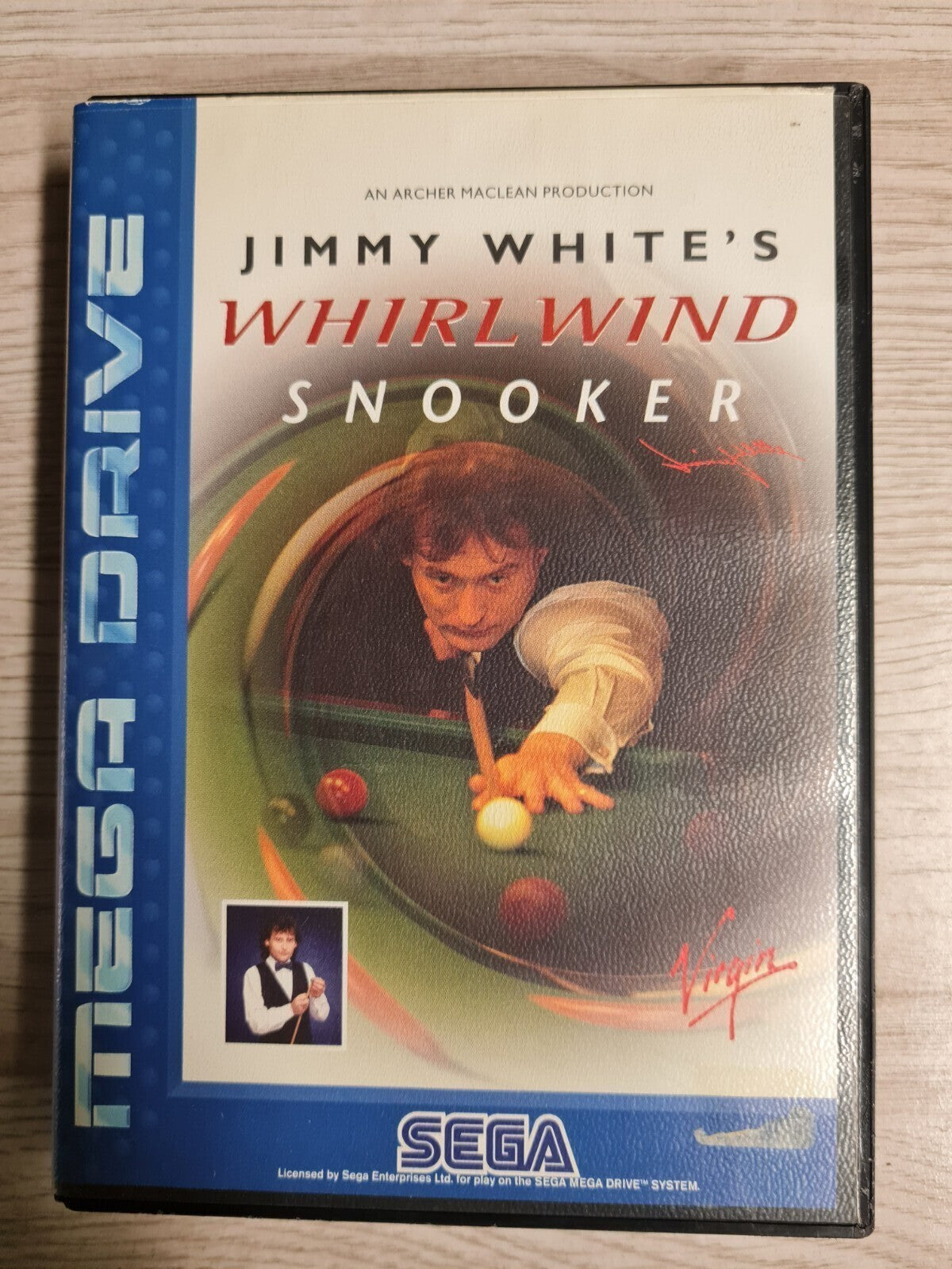 Jimmy White´s Whirlwind Snooker - Mega Drive