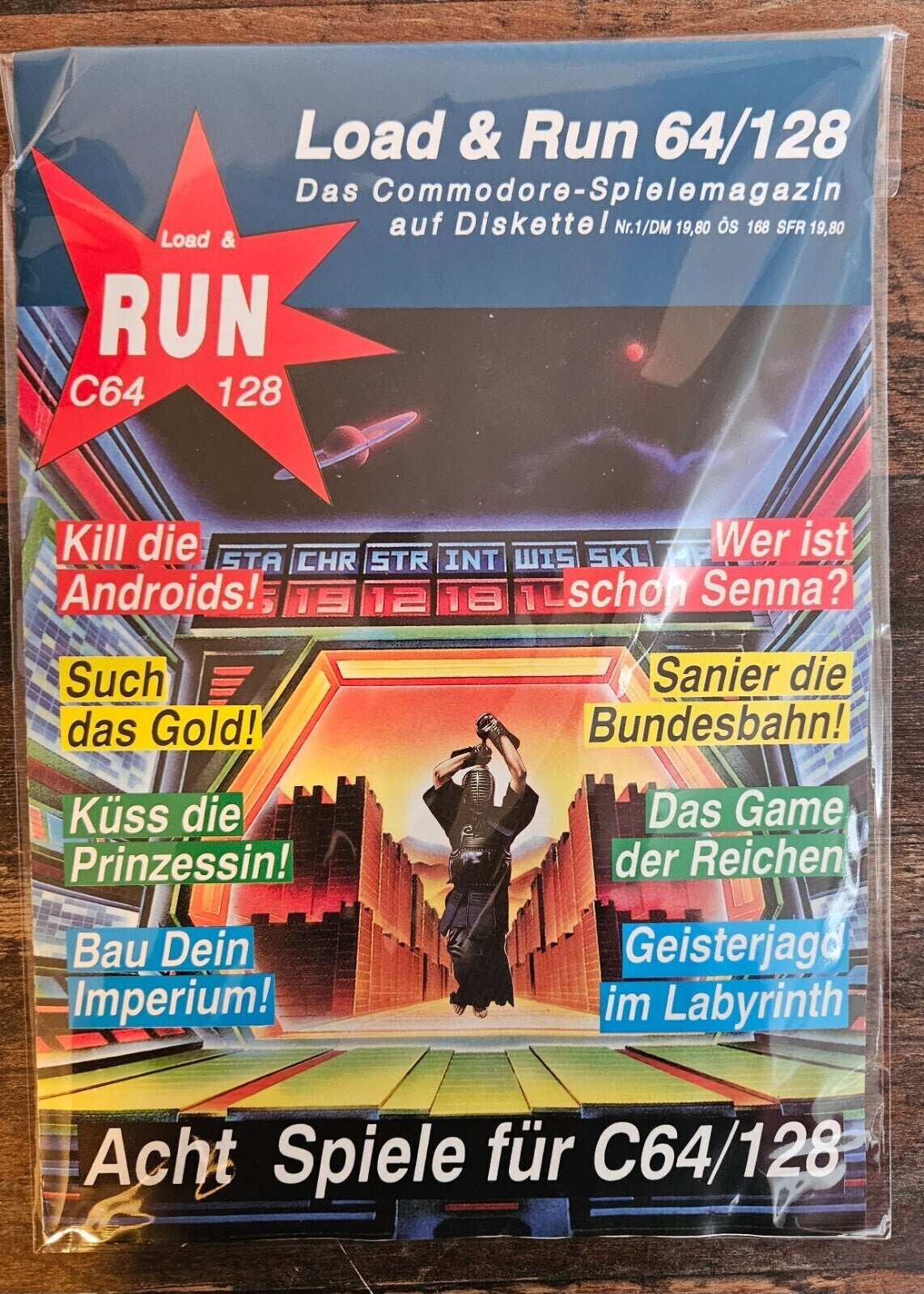 Load & Run - #1 - Mit Diskette - Commodore 64 / 128
