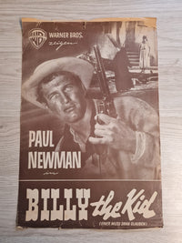 Warner Brothers - Werbe Ratschlag -  Billy The Kid - Paul Newman