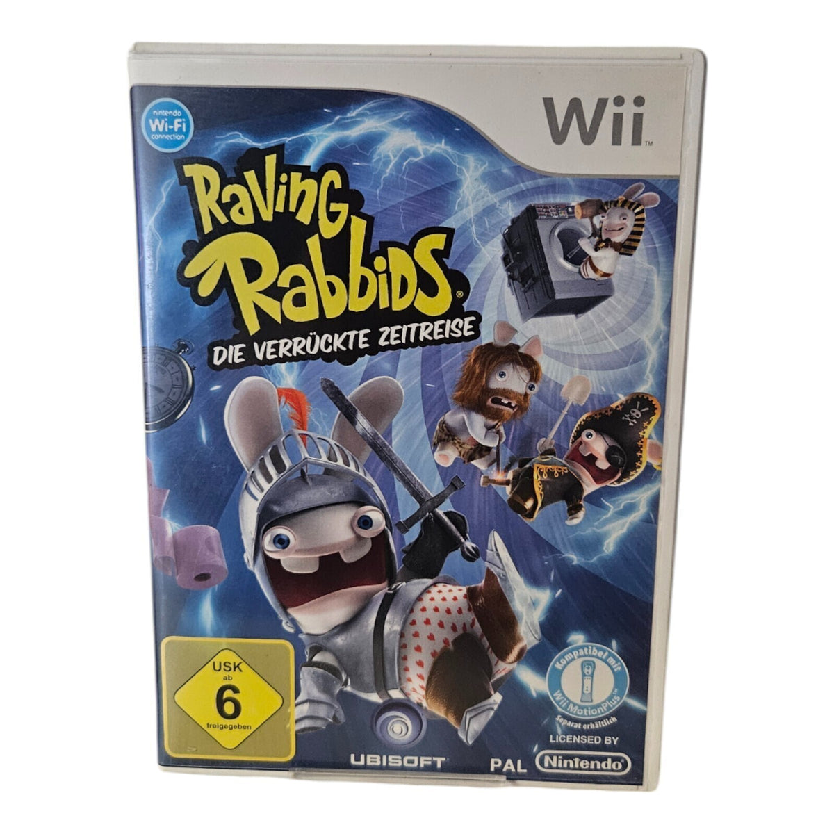 Raving Rabbids die verrückte Zeitreise  - Nintendo WII