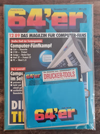 64ér - 12/89 - Mit Disketten - Commodore 64