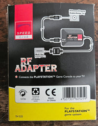 RF Adapter für Playstation 1 - Speed Link - OVP