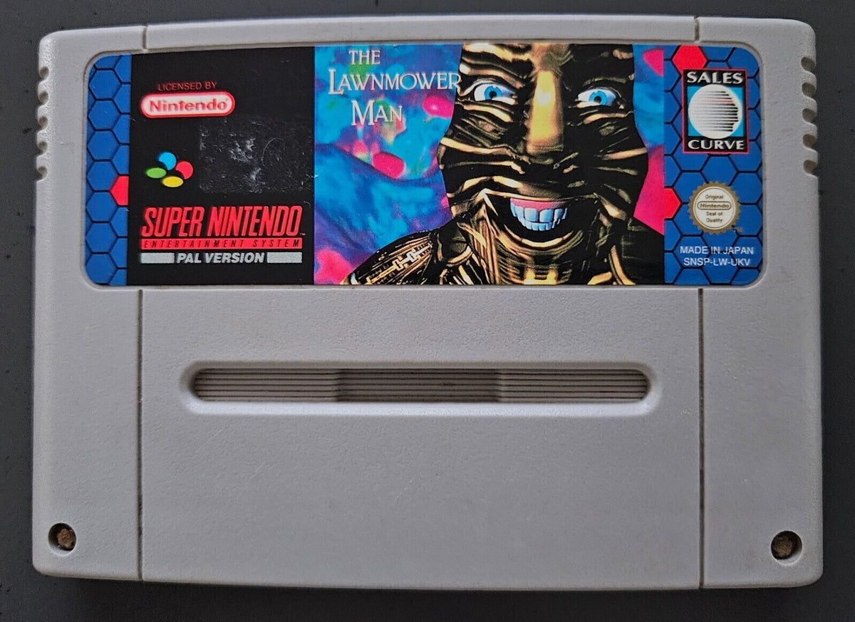 The Lawnmover Man - Super Nintendo / SNES / Nur Cartridge