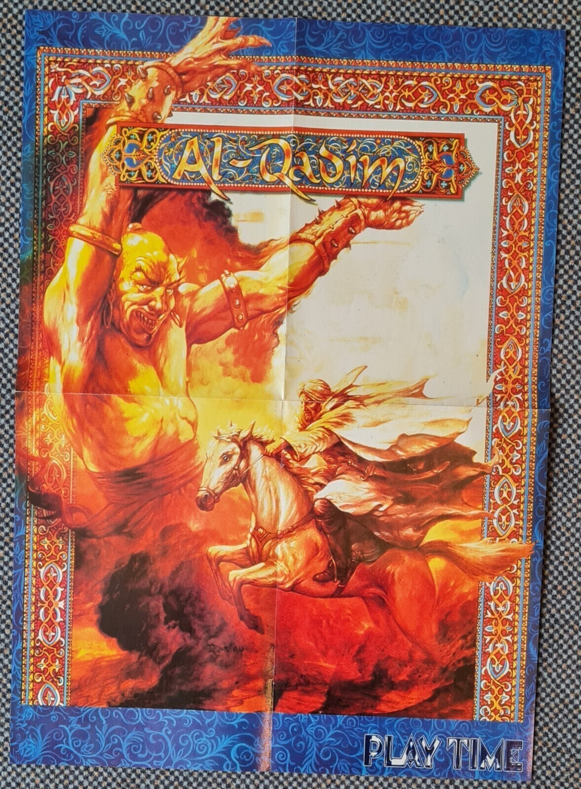 Commodore Amiga Wende Poster - Al Quadim + Dracula