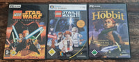 3 PC Spiele - Lego Star Wars I + II / Der Hobbit  - PC -