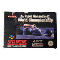 Nigel Mansell´s world Championship - Super Nintendo - SNES - OVP