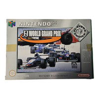 F-1 World Grand Prix  - Nintendo 64 - N64 - OVP - Player Choice