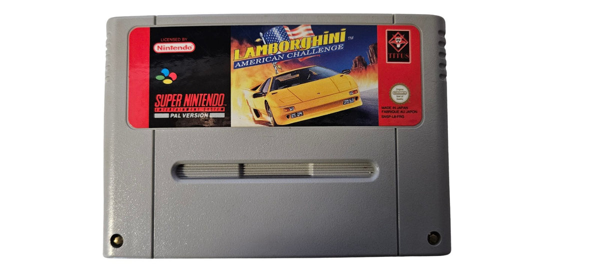 Lamborghini American Challenge- Super Nintendo / SNES