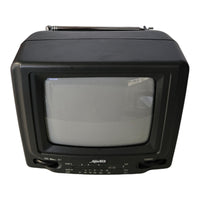 Portable Black & White TV - Tragbarer Schwarz / Weiß TV - Jupertech