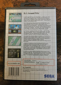 R.C. Grand Prix  - Sega Master System