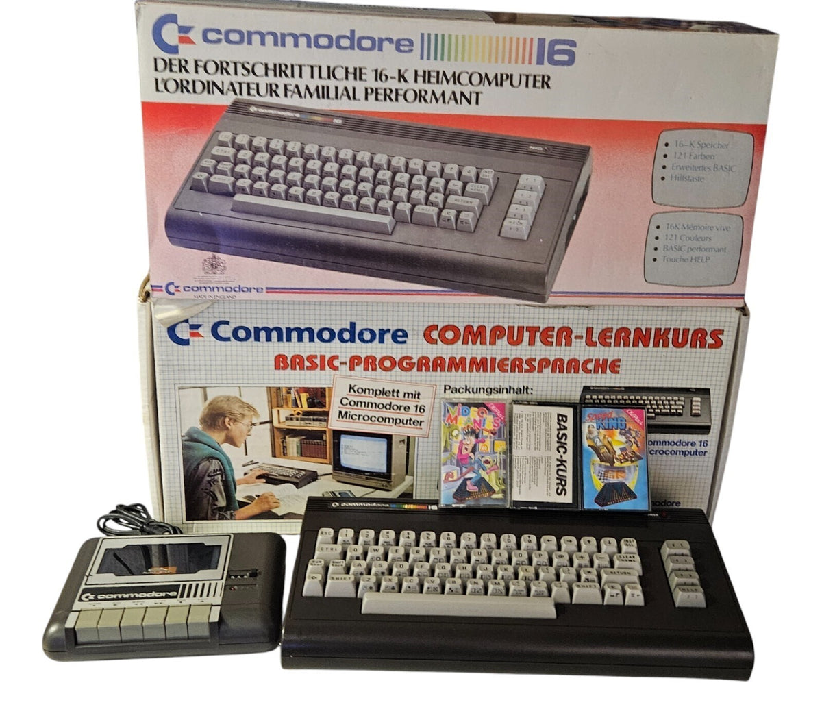 Commodore 16 Computerlernkurs Basic OVP #2