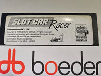Slot Car Racer - Commodore 64/128 - Diskette