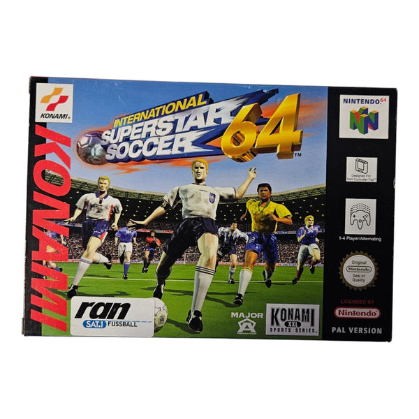 International Superstar Soccer 64 - Nintendo 64 - N64 - OVP