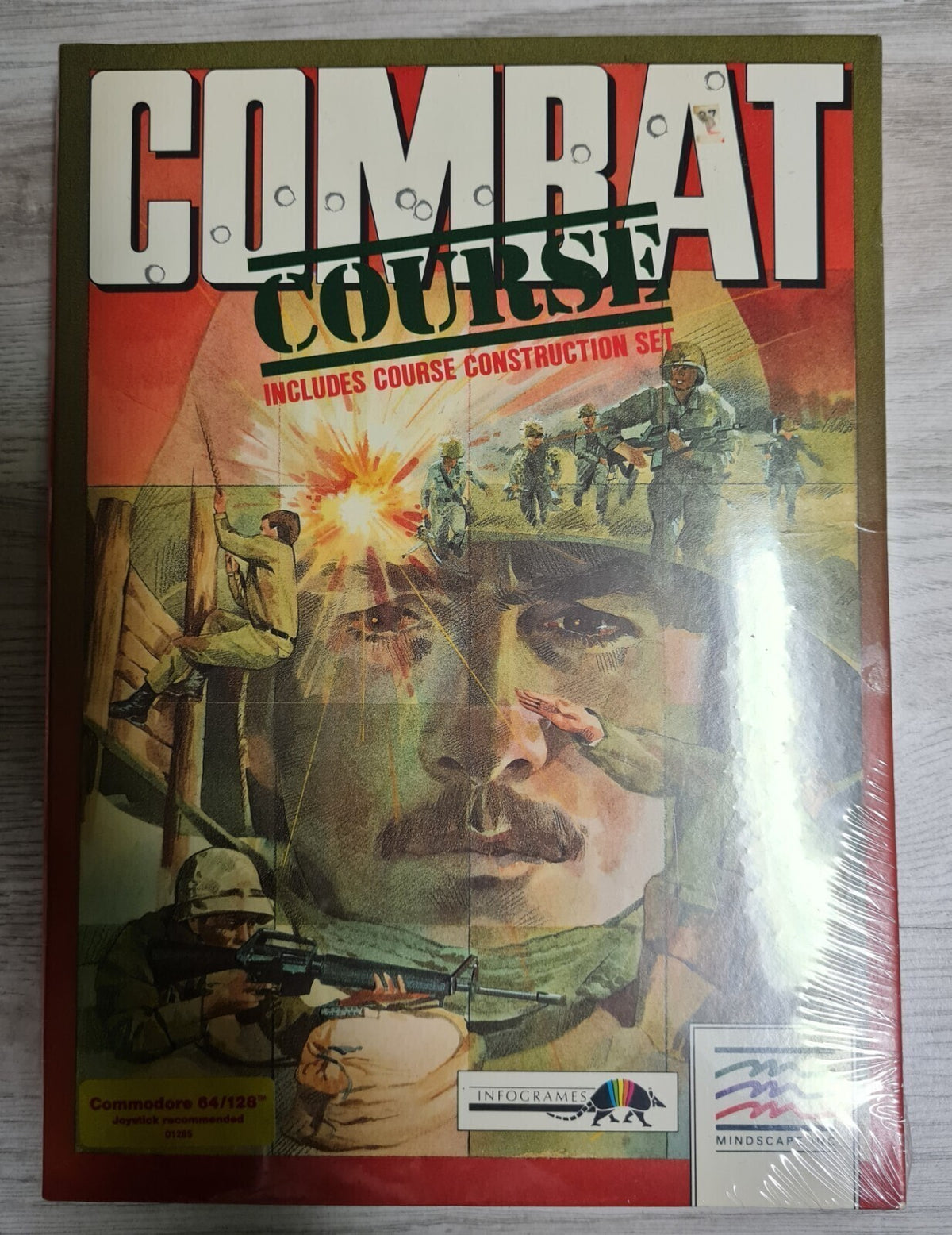 Combat Course- Commodore 64 / 128- Diskette - NEU !