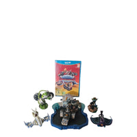 Skylanders Superchargers -  Spiel +3 Figuren + 3 Fahrzeuge +Portal-Nintendo WIIU