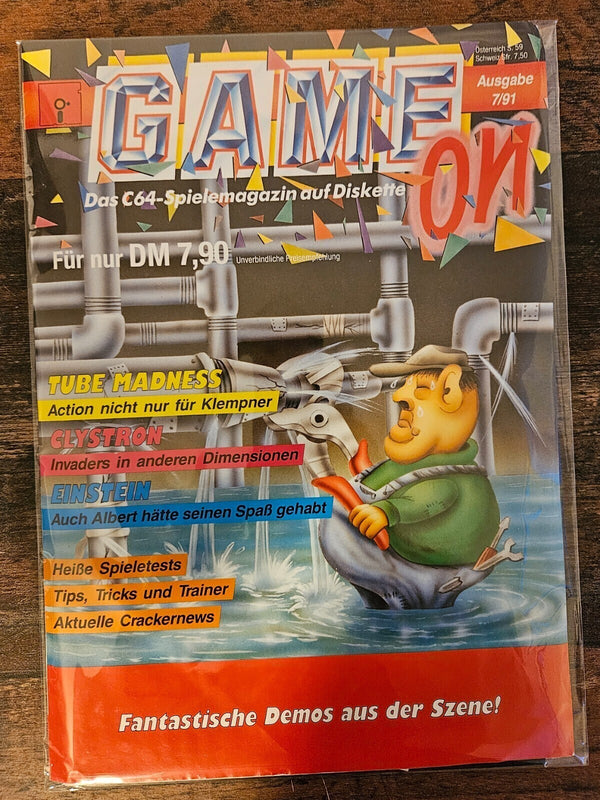 Game On - #7/91 - Mit Diskette - Commodore 64