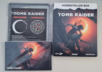 Shadow of the Tomb Raider -Spiel +  Vorbesteller Box - Steelbook / Sony PS4