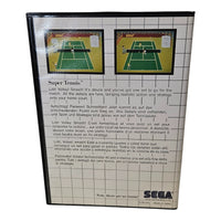Super Tennis - Sega Master System - Card
