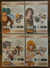 Ikki Tousen Dragon Girls  1-4 - DVD - Anime