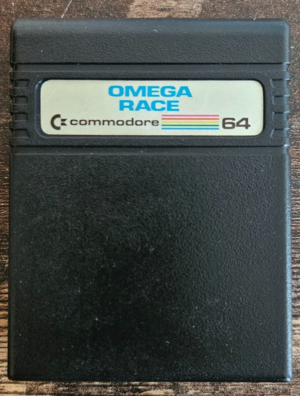 Omega Race - Commodore 64 - Cartridge
