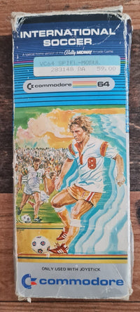 International Soccer - Cartridge mit OVP + Anleitung - Commodore 64