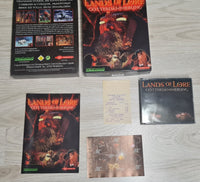 Lands of Lore - Götterdämmerung Spiel + Löungsbuch - PC - MS DOS - Windows -Big