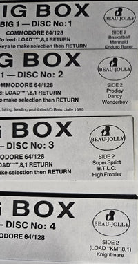 Big Box  - 30 Mega Games - Commodore 64/128 - Diskette