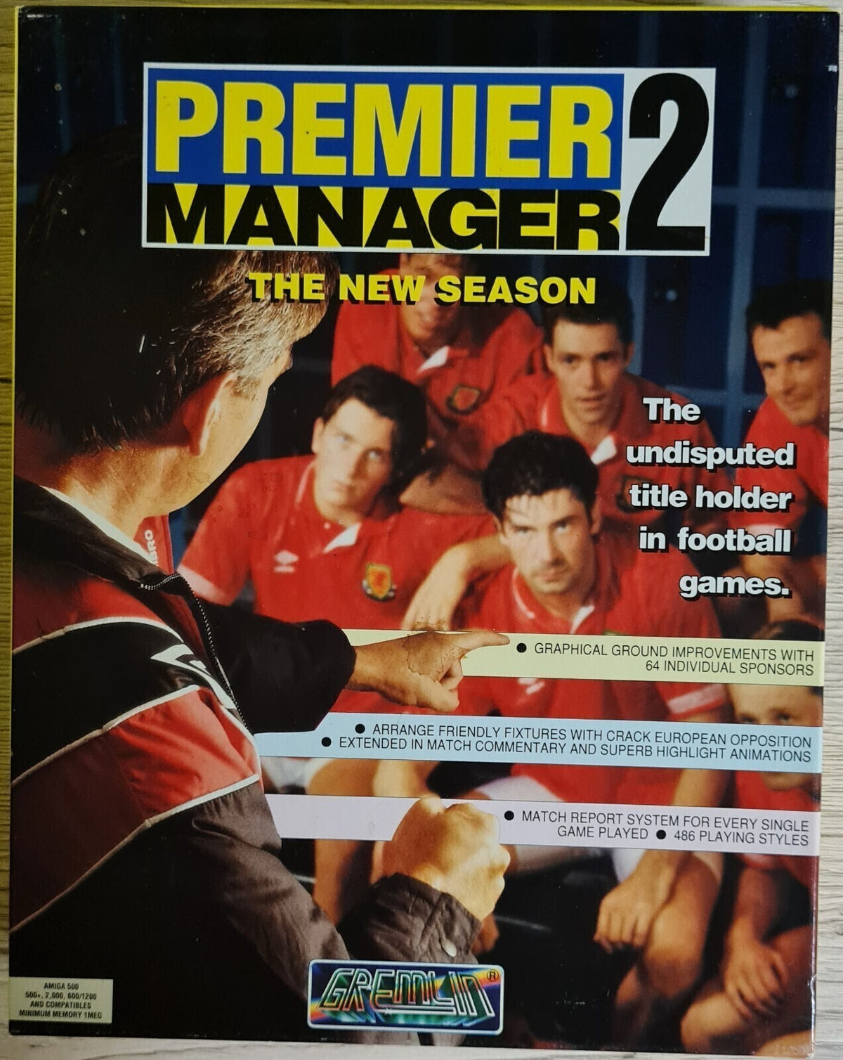 Premier Manager 2 The New Season  - Commodore Amiga