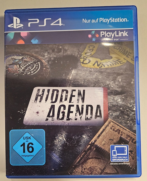 Hidden Agenda  - Sony Playstation 4 / PS4