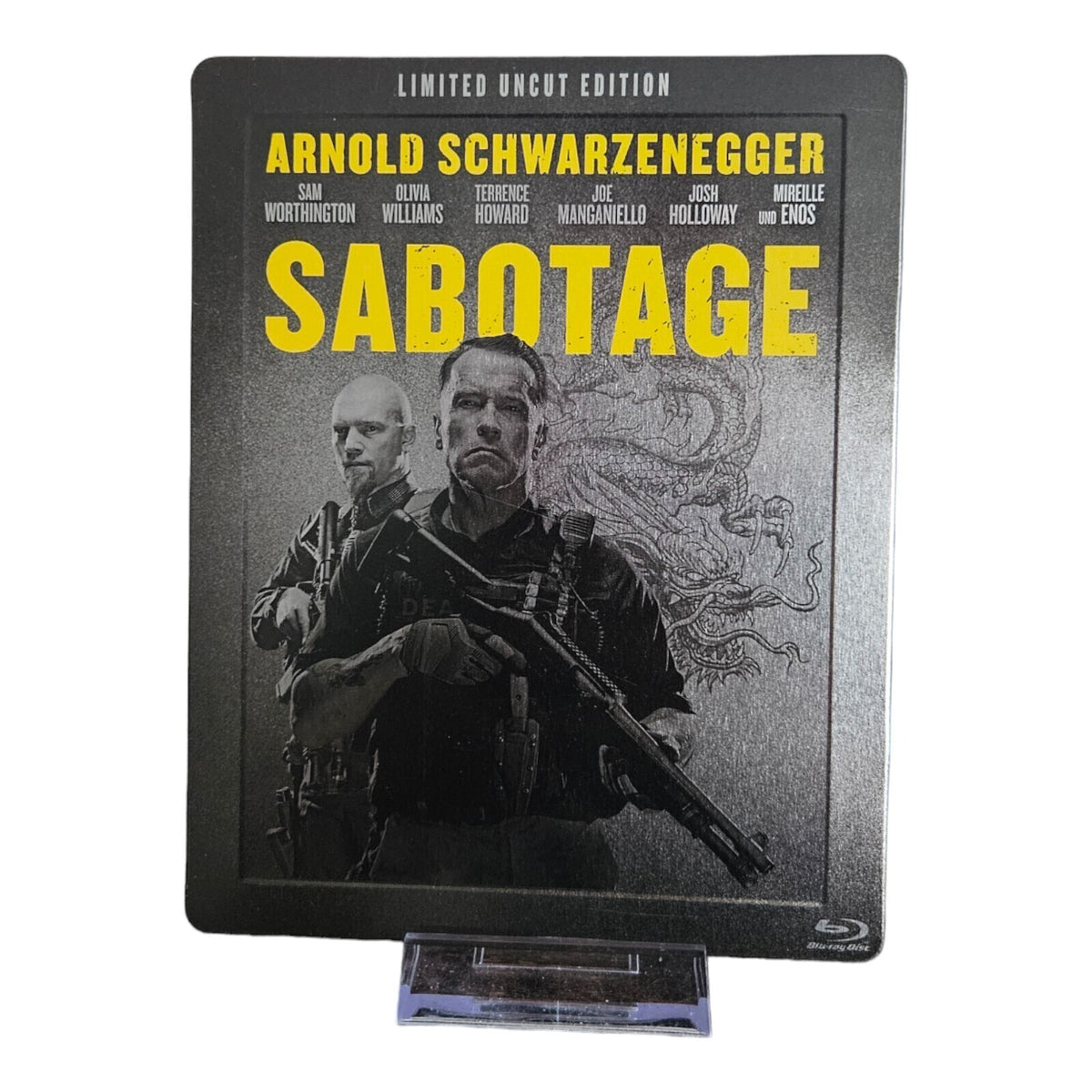 Sabotage - Arnold Schwarzenegger - Steelbook - Blu-Ray