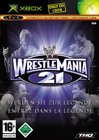Wrestle Mania 21  - Microsoft XBOX - Xbox Classic