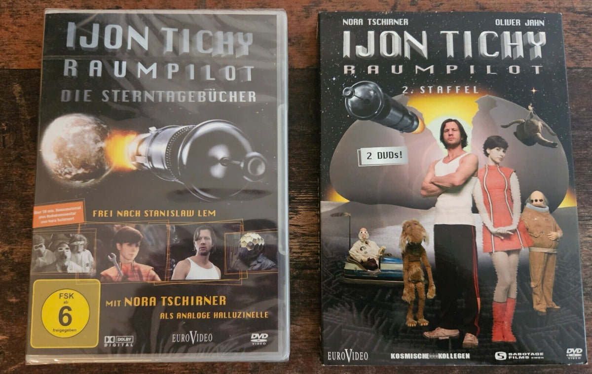 IJON TICHY Raumpilot Die Sternentagebücher + 2. Staffel - DVD