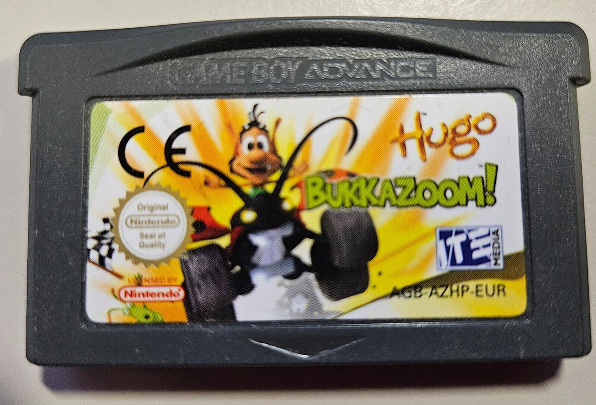 HUGO Bukkazoom! - Nintendo Game Boy Advance- Nur Modul !