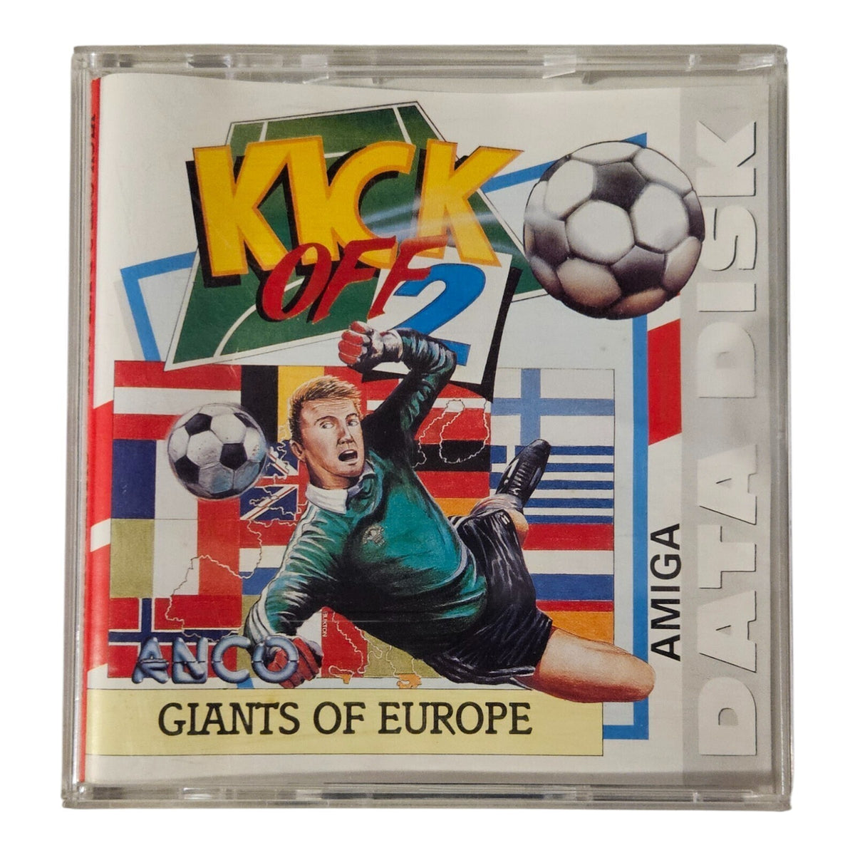 Kick Off 2 - Giants of Europe - Data Disk - Commodore Amiga