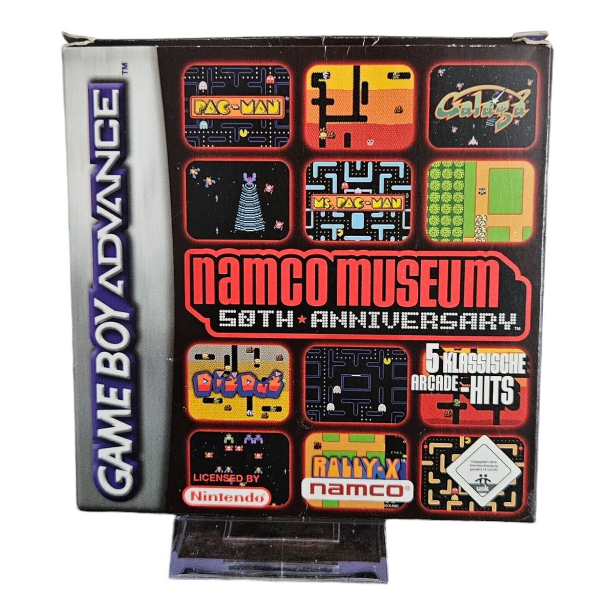 Namco Museum - 50th Anniversary - Gameboy Advance- GBA