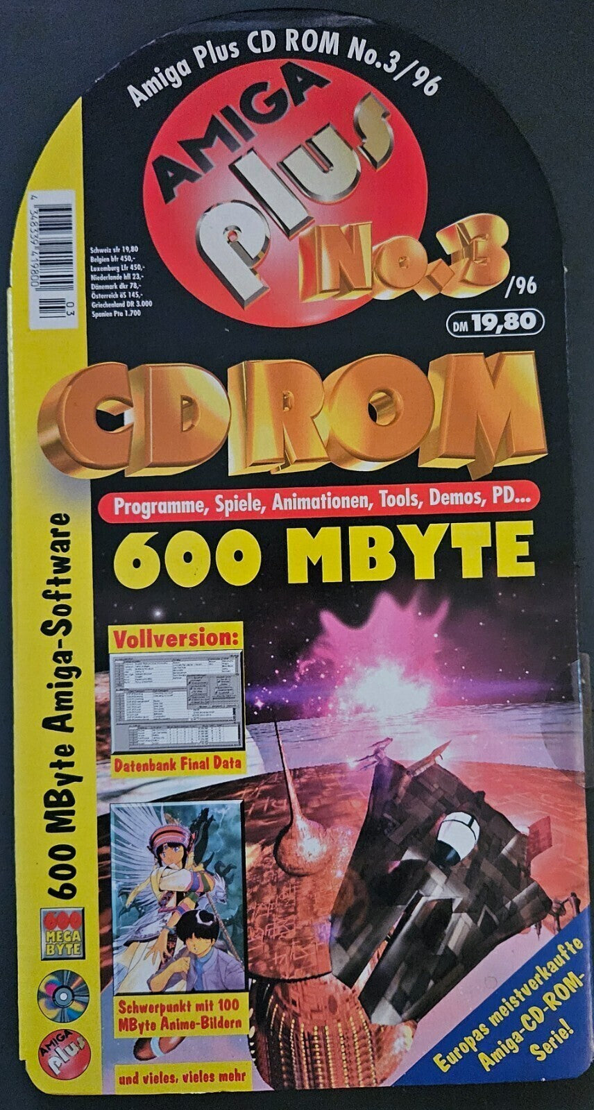 Amiga Plus CD Rom - #3 - 1996  - Commodore Amiga CD