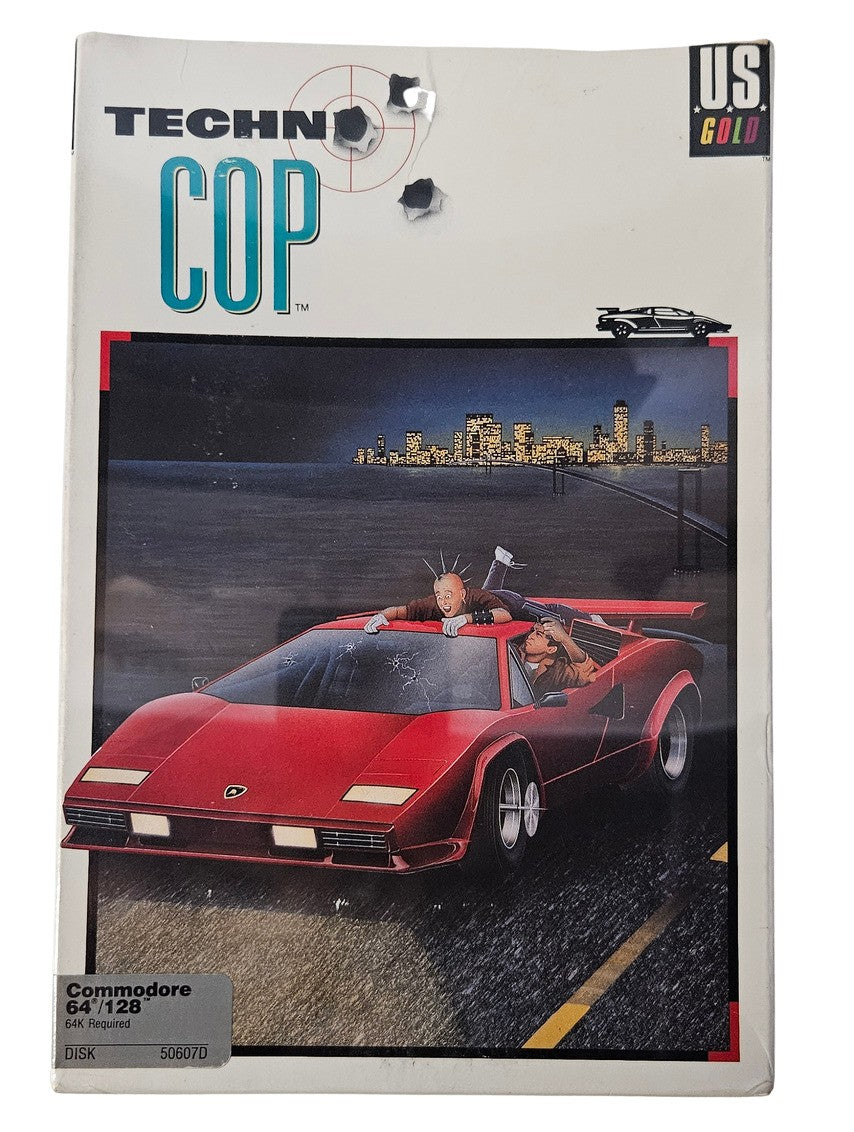 TechnoCop - Commodore 64 - Neu & Eingeschweißt