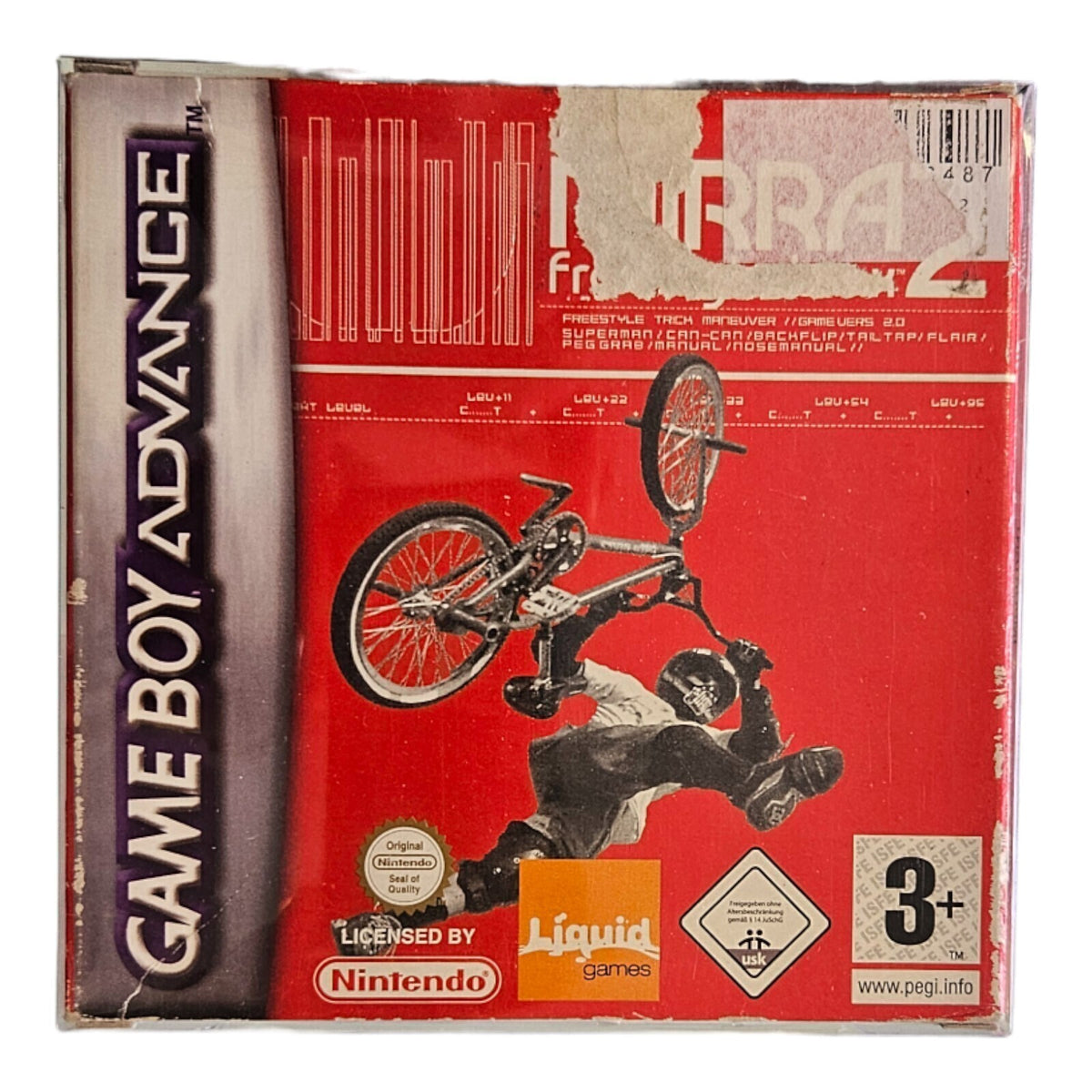Dave Mirra : Freestyle BMX 2 - Gameboy Advance- GBA