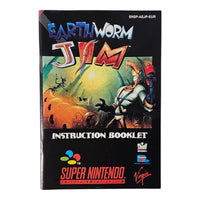 Earthworm Jim - Super Nintendo - SNES - OVP - CIB - TOP