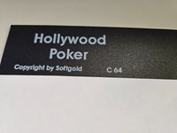 Hollywood Poker Pro  -  Commodore 64/128 - Diskette