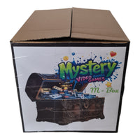 Games-Spiele Box - M-Box - Video Games - Nintendo - Sega - Sony - Atari