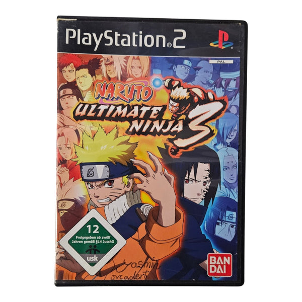 Naruto Ultimate Ninja 3 - Playstation 2 / PS2