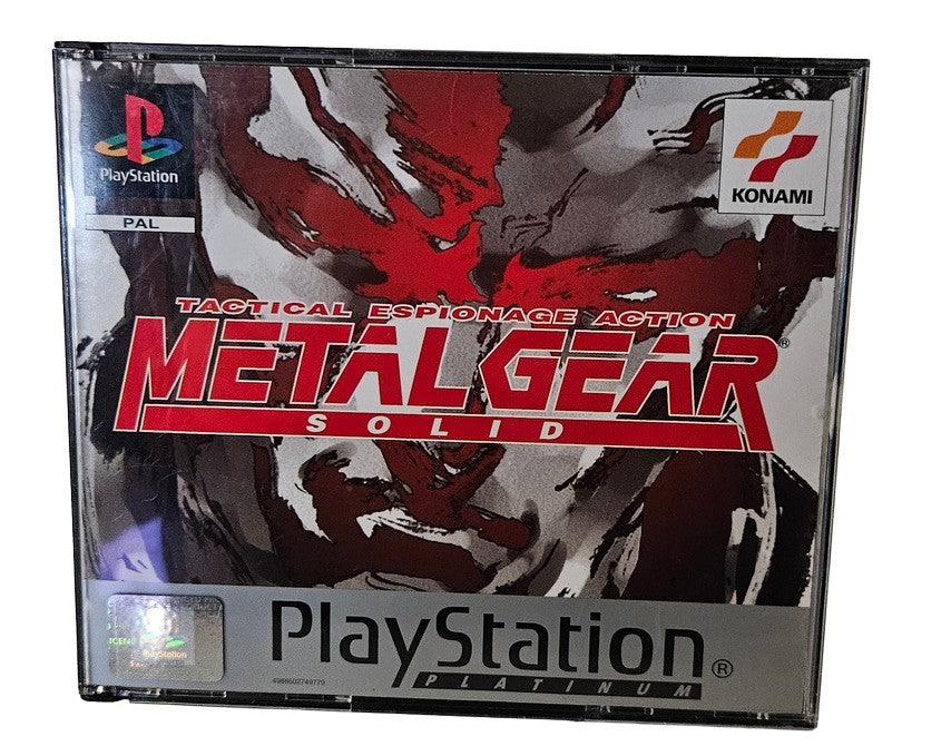Metal Gear Solid  / Playstation 1 / PS1 - Platinum